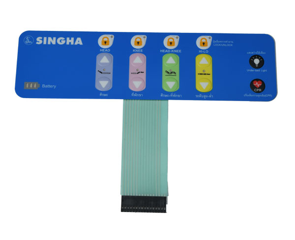 醫(yī)療床開(kāi)關(guān)+薄膜按鍵開(kāi)關(guān)